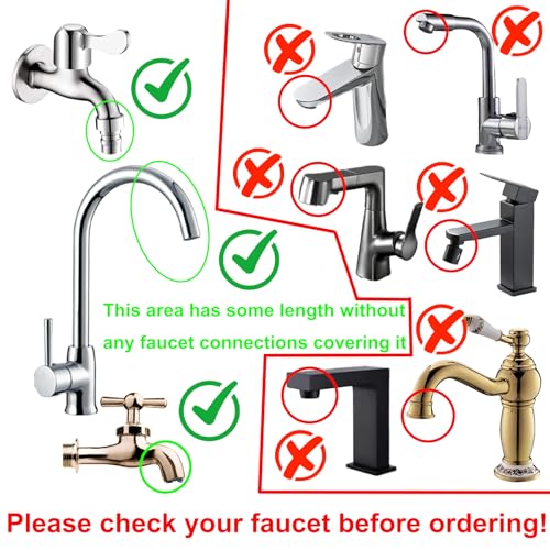 13.12ft/4m Sink Spray Hose,Shampoo Sprayer Hose Handheld Portable Sink Hose Spraye Strainers for Bathing Baby,Pets Shower,Rinsing Vegetables,Washing Hair - size: 4 m