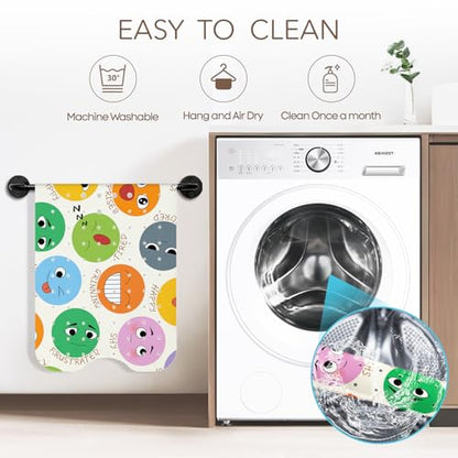 SHUCHING Baby Bath Mat for Tub Non Slip-40x16 Inch | Bathtub Mat for Kids & Toddler Mold Free, Long Shower Mat for Inside Shower with Suction Cup, Machine Washable - color: Emoji