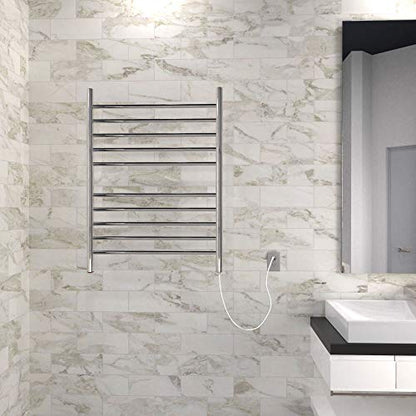 Amba RWP-SP Radiant Plug-In Straight Towel Warmer, Polished