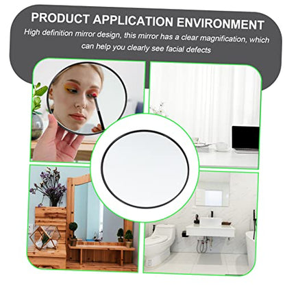 1pc Magnifying Beauty Mirror Suction Cup Mount Compact for Bathroom Makeup Vanity Cosmetics Lighted - size: 15.00X15.00X3.00CM