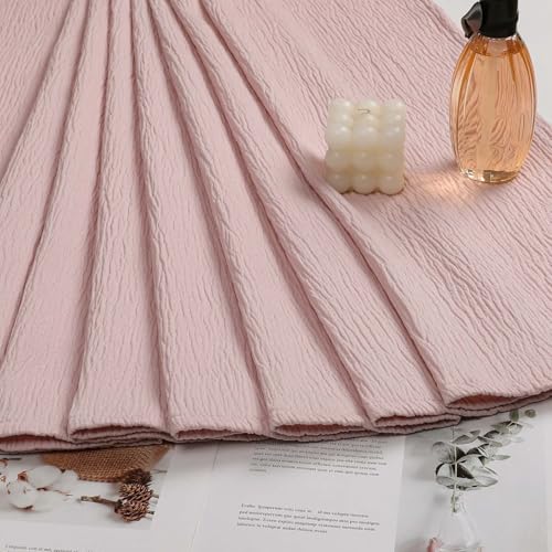 Aiyufeng 3D Textured Pink Shower Curtain for Bathroom, Fabric Shower Curtain Soft Cloth & Hotel Spa Quality, Luxury Boho Bathroom Curtains, Machine Washable, Pink, 72x72 Inches - color: Pink, size: 72"W x 72"L (Pack of 1)