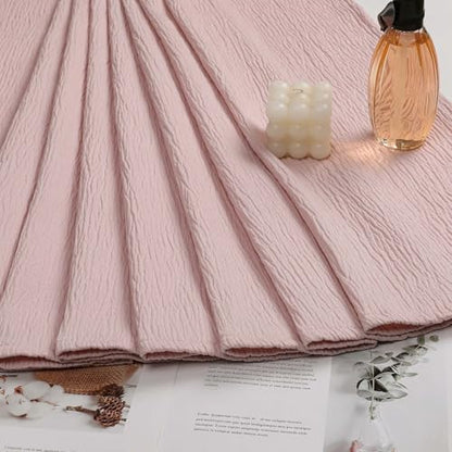 Aiyufeng 3D Textured Pink Shower Curtain for Bathroom, Fabric Shower Curtain Soft Cloth & Hotel Spa Quality, Luxury Boho Bathroom Curtains, Machine Washable, Pink, 72x72 Inches - color: Pink, size: 72"W x 72"L (Pack of 1)