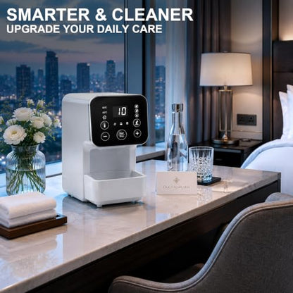 Hot Towel Dispenser for Face, IMENE 3 Temp & 3 Moisture Hot Towel Warmer & Hot Face Towel Dispenser, Large Towel Heater Machine, Keep Warm, 50 Compressed Towels for Home, Bathroom, Spa, Barber, Salon