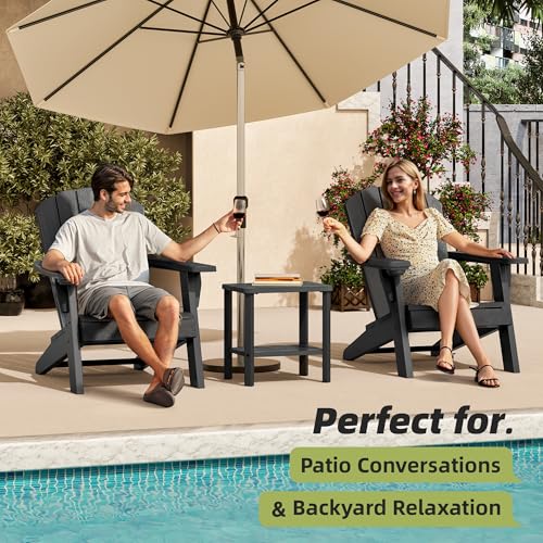 NUNU LAB Waterproof Shower Bench for Inside Shower 2 Pack, HDPE Shower Stool with Storage Shelf, SPA Bathroom Seat Chair for Indoor or Outdoor, Lightweight and Stable - size: 2 Pack