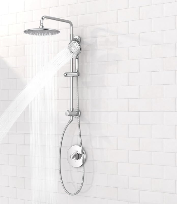 American Standard 24" Spectra Versa Shower System, Rain Head, Chrome - color: Polished Chrome