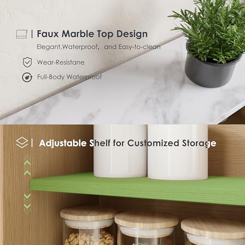 Bathroom Cabinet Wall Mount with Adjustable Shelf, Modern Medicine Cabinet, Small Wall Mounted Storage Organizer, Over Toilet Storage for Bathroom