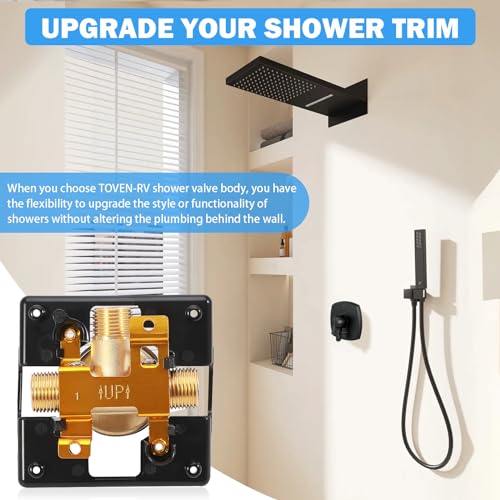 R10000-UNBXHF MultiChoice Tub and Shower Rough-In Valve Body, High Flow | Compatible with Single- and Dual-Function Delta Tub and Shower Trim Kits; High-Flow Design Replaces R10000-UNBXHF - style: R10000-UNBXHF