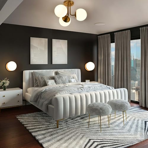 Wall Sconces, 1 Light Modern Globe Sconce in Aged Brass, Wall Light for Bedroom Bathroom Living Room & Hallway Vanity Lighting, Ceiling Light Fixture - color: Aged Brass, size: 1-Light