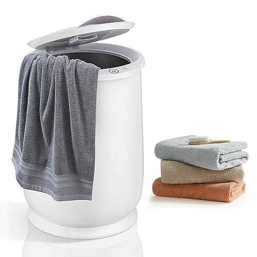 WELLHUT 21L Hot Towel Warmer Bucket, Bathroom Towel Warmers with Fragrance Holder, Insulation Function, Overheat Protection Device & Hot Surface Indicator, Blanket Towel Warmers for Bathroom - color: White, size: 21 L