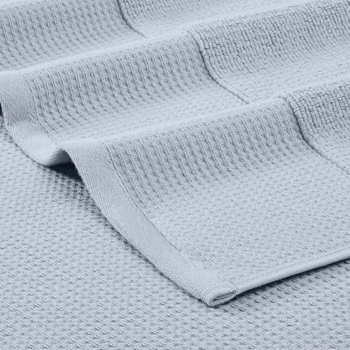 Modern Threads Waffle-Rib 6-Piece Towel Set – Premium Cotton Bath Towels, Ultra-Absorbent & Soft, Elegant Waffle Texture for Bathroom & Spa, Air - color: Air