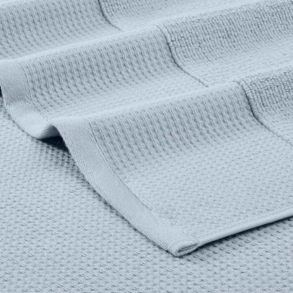 Modern Threads Waffle-Rib 6-Piece Towel Set – Premium Cotton Bath Towels, Ultra-Absorbent & Soft, Elegant Waffle Texture for Bathroom & Spa, Air - color: Air