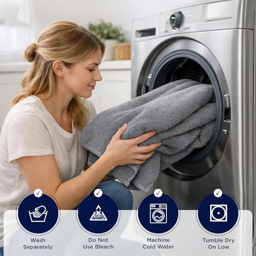 DAN River 2 Pack Bath Sheets Extra Large 35x70, Large Bath Towels for Adults, XL Oversized Heavy Duty Towel Set, 600 GSM 100% Ring Spun Cotton, Soft Quick Dry, Grey - color: Gray, size: Bath Sheet 35x70" (PK 2)