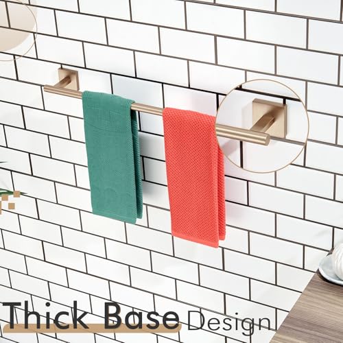 KOKOSIRI Towel Bar Bathroom Towel Holder for Bath Kitchen Cabinet Towel Rails 20 Inch Champagne Bronze Stainless Steel B4005CPG-L20 - color: Champagne Bronze, size: 20-Inch