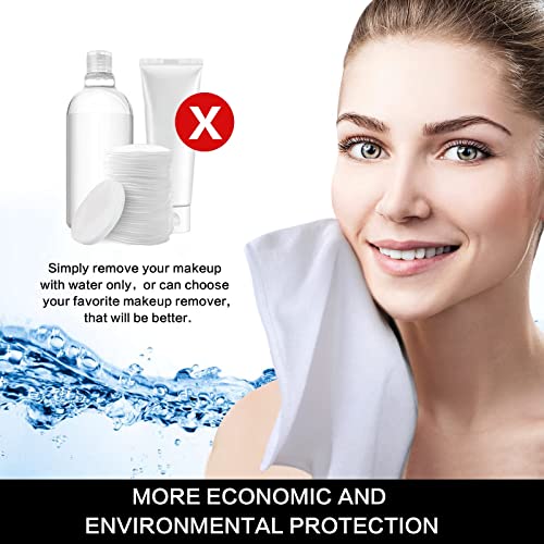 Microfiber Facial Cloths Fast Drying Washcloth 12inch x 12inch White 10 pack - color: White, size: 1 Count (Pack of 10)