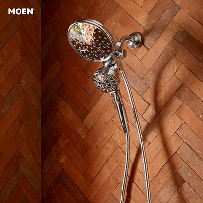 Moen 26009 Engage Chrome Magnetix 2-in-1 Combo Rain Showerhead - color: Chrome, size: Pack of 1