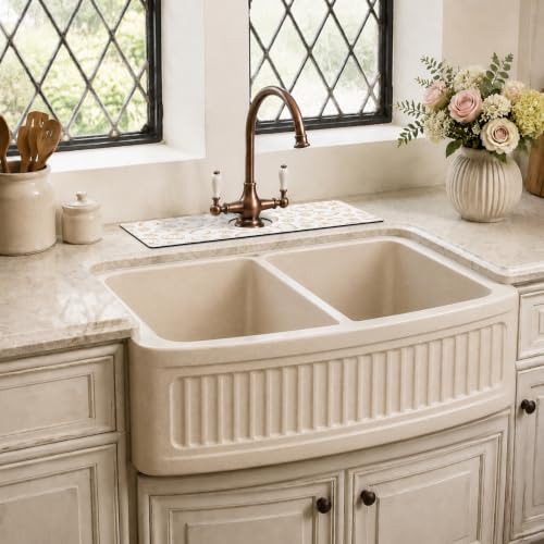 Fall Kitchen Sink Splash Guard Faucet Mat,White Maple Leaf Pumpkin Autumn Thanksgiving Faucet Non-Slip Absorbent Mat,Farmhouse Sink Splash Guard Behind Faucet for Kitchen Bathroom, 15"x5.5" - color: Drying Faucet Mat 18