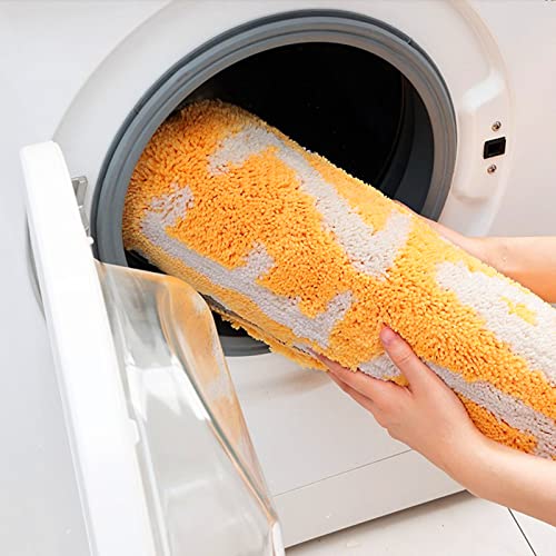 Moss Area Rugs, 3D Grass Moss Runner Rug for Laundry Room Soft Shag Non Slip Washable Bath Rugs Mats for Bedroom Living Room Kids Playroom Hallway Kitchen 55''x27.5'' - color: Moss Rug E