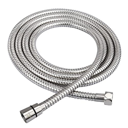 HOMEIDEAS 100 inches Shower Hose, 8.3 feet Long 304 Stainless Steel Handheld Shower Head Hose Replacement, Flexible Hose Extension - size: 100 Inch