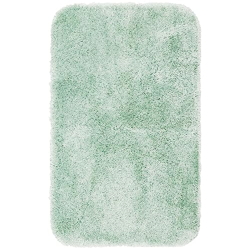 Mohawk Home Goliath Machine Washable Bath Mat 20" x 34" Sea Mist - color: Sea Mist, size: 1'8" x 2'10" (Rectangular)