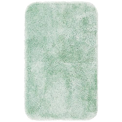 Mohawk Home Goliath Machine Washable Bath Mat 20" x 34" Sea Mist - color: Sea Mist, size: 1'8" x 2'10" (Rectangular)