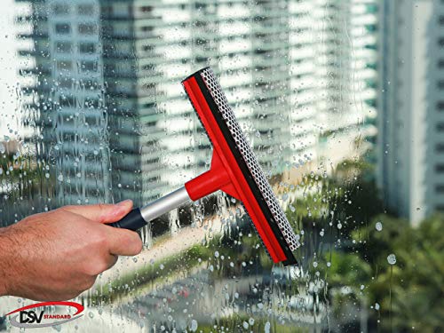 Window Squeegee for Window Cleaning, Window Cleaner Tool for Car Windshield, Shower Door, Boat | 2-in-1 Mini Squeegee for Home | Windshield Squeegee Kit for Car Windows - size: Handheld Squeegee