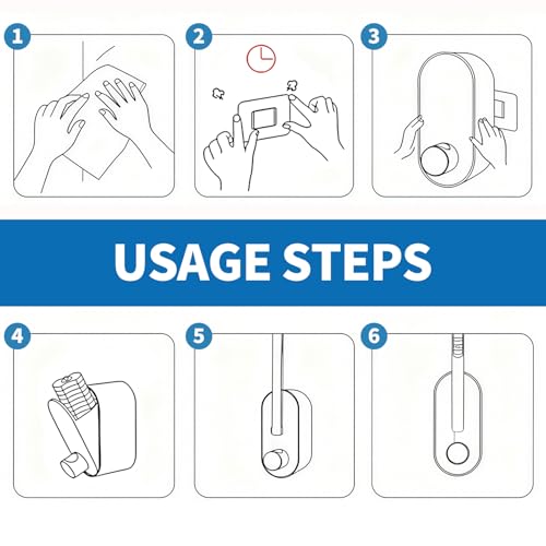 SOPAMI Disposable Toilet Brush and Holder Set with 16 Refills for Bathroom | Disposable Toilet Cleaning System,Toilet Wand Kit,Wall-Mounted or Floor-Standing Holder Toilet Cleaning Stick Touch Free