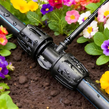13 pack 1/2 Inch To 1/4 Inch Drip Irrigation Fittings, 1/2" (1/2" ID x 0.65" OD) to 1/4" Drip Line Reducing Tee 1/2" x 1/4" 3 Way Splitter Connectors for Garden Irrigation System - size: 1/2" x 1/4" Splitter-3 Way