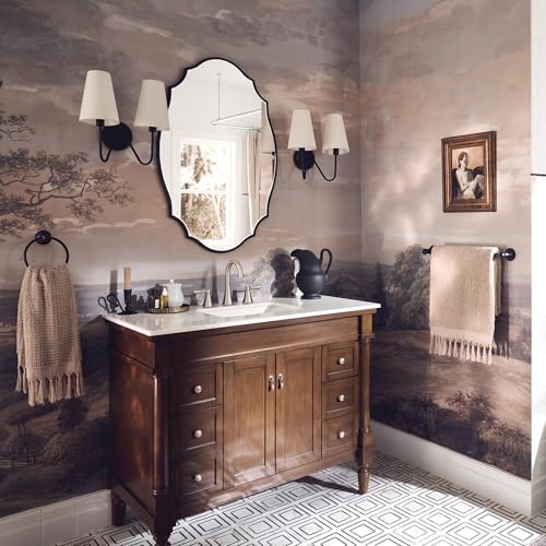 Moen Ronan Spot Resist Brushed Nickel Single-Handle Modern Tub and Shower Faucet with Round Handheld Rain Shower Spray Head Featuring Magnetix, Valve Included, 82021SRN - color: Brushed Nickel, style: Round Showerhead