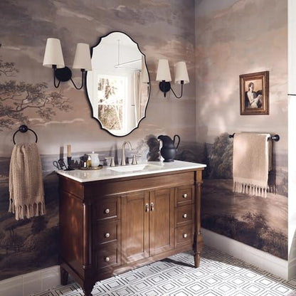 Moen Ronan Spot Resist Brushed Nickel Single-Handle Modern Tub and Shower Faucet with Round Handheld Rain Shower Spray Head Featuring Magnetix, Valve Included, 82021SRN - color: Brushed Nickel, style: Round Showerhead
