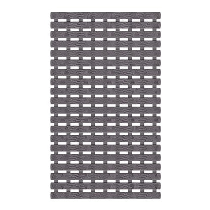 Bathtub Mat Non Slip - for Inside Bath Tub & Shower, Small 27x16 Inch, 180 Strong Suction Cups, Soft Textured Surface, Fast Drain & Quick Dry, Bathroom Safety Mat, Dark Gray, Matace - color: Dark Gray, size: 27" x 15.8" (Rectangular)