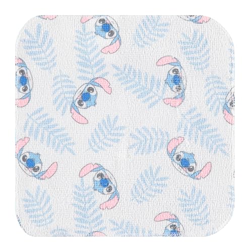 Disney Baby Washcloths 12 Pack – Ultra Soft Baby Wash Cloths, Lilo & Stitch (Stitch & Angel), Winnie the Pooh & Mickey Mouse, Absorbent Newborn Bath Essentials - color: Stitch II