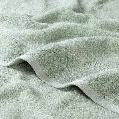 Superior Egyptian Cotton 6-Piece Towel Set, Bathroom Essentials, Towels For Bathroom, Apartment, Airbnb, Guest Bath, Face, Hand, Bath Towels, Washcloths, Absorbent, Fast Drying, Sage