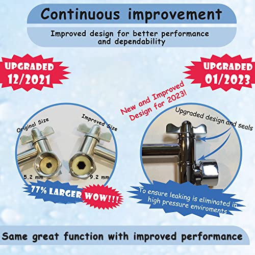 16-Inch Extra Long Shower Extension Arm. Solid Brass. Height/Angle Adjustable With a Unique Locking Gear for a Perfect Position Every time. Holds All Showerhead Sizes. - color: Brushed Nickel