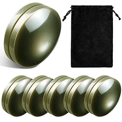 Jetec 12 Pcs/6 Sets Magnetic Curtain Weights No Sew Shower Curtain Magnets Dark Green Plastic Shower Curtains Liner Clips for Light Curtains Tablecloth Liner - color: Dark Green