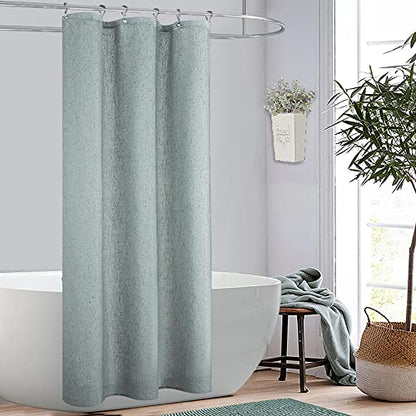 KOUFALL Kids Shower Curtain for Bathroom,Sea Life Theme Unisex Small Stall Size Mermaid Shower Curtain Set with Hooks,36 x 72 Inch - color: Sea Green, size: 36"W x 72"L (Pack of 1)