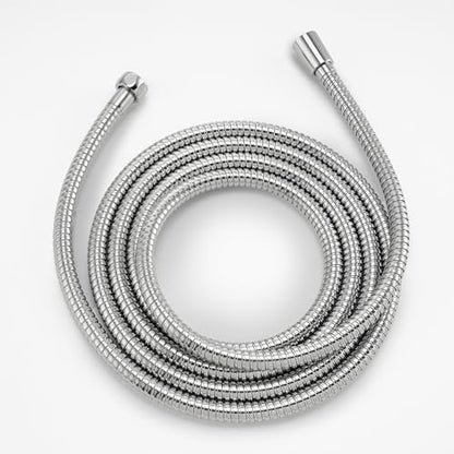 119 Inches Rv Shower Hose Extra Long Chrome | 304 Stainless Steel Shower Hose Replacement For Sprayer, Bidet, Pet Cleaning,10ft Hose With Brass Insert And Nut-durable - color: Chrome, size: 119 Inches