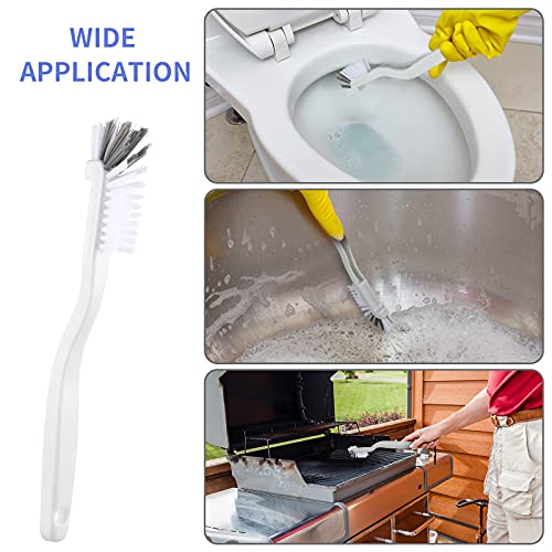 10 Pieces Cleaning Brush Small Scrub Brush, Window Door Sliding Track for Cleaning Sink Scrub, Bathroom Kitchen Edge Corner Grout, Sliding Door or Window