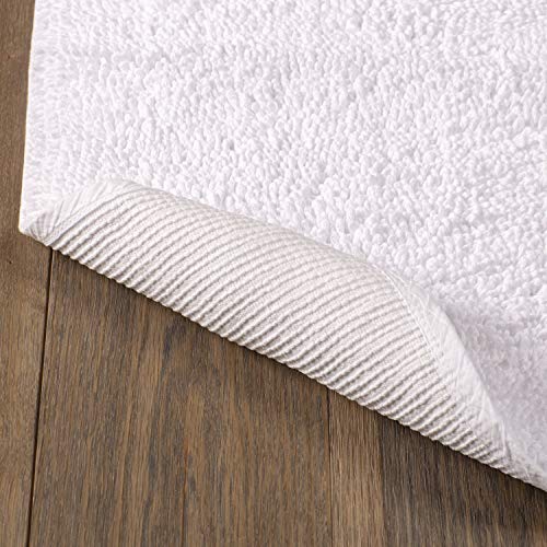 Mohawk Riverdale Bath Rug, 1'9x2'10, White - color: White, size: 1'9" x 2'10" (Rectangular)
