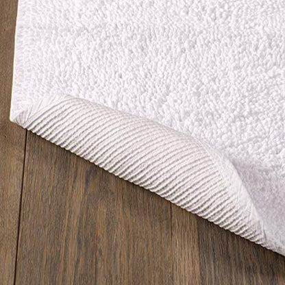 Mohawk Riverdale Bath Rug, 1'9x2'10, White - color: White, size: 1'9" x 2'10" (Rectangular)