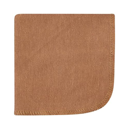 Hudson Baby Unisex Baby Flannel Cotton Poly Washcloths, Cowboy 12 Pack, One Size - color: Cowboy 12 Pack