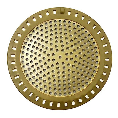 Huntonry Hair Drain Catcher, Shower Drain Hair Catcher, Shower Drain Strainer, Bathtub Drain Cover, Tub Drain Hair Catcher, Bathroom Sink Strainer, Bathroom Drain Protector, Flat, Round, Gold - color: Gold