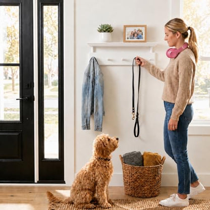 Matías Coat Rack Wall Mount with Shelf, 18 Inch Solid Wood Peg Rail, Wall Mounted Coat Rack with 5 Hooks, Wall Mount Shelf for Entryway, Bathroom or Bedroom (White) - color: White