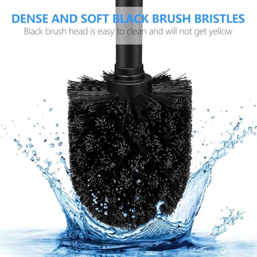 SetSail Toilet Brush and Plunger Set, Toilet Plungers for Bathroom Heavy Duty Toilet Bowl Brush & Toilet Brush Compact Size Toilet for Bathroom
