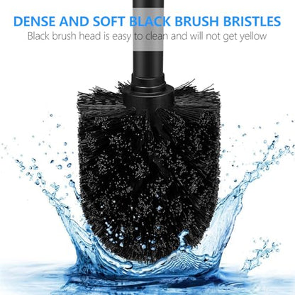 SetSail Toilet Brush and Plunger Set, Toilet Plungers for Bathroom Heavy Duty Toilet Bowl Brush & Toilet Brush Compact Size Toilet for Bathroom