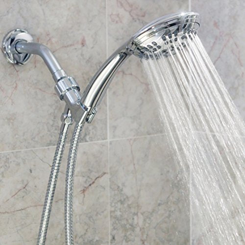 72 Inch Flexible Shower Hose - Polished Chrome | Extra Long, Stainless Steel, Anti-Kink, Universal Replacement Tube For Handheld Showerheads, Showers & Baths, Easy Install - color: Polished Chrome
