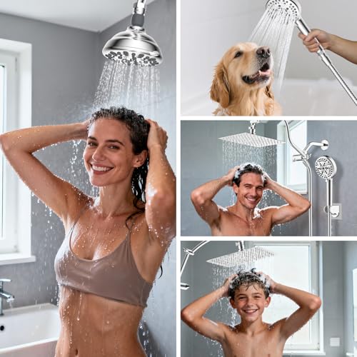 Hibbent All Metal 1 Pack Shower Head Flow Control Valve, G1/2 Brass Shut-off Valve with Metal Handle Lever, Shut OFF Water Flow Control Regulator for Handheld Shower, or Bidet Sprayer, Chrome - color: Chrome