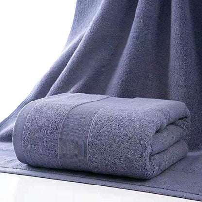 Lchkrep Bathroom Hand Towels (14x30 inch), Home Soft Cotton Super Soft Highly Absorbent Hand Towels for Bath, Hand, Face, Gym and Spa (Navy Blue,2 Pack) - color: Navy Blue-2pack