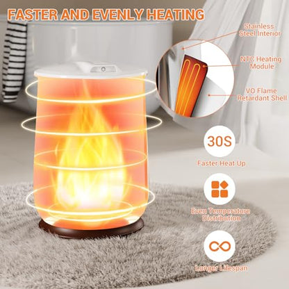 Towel Warmer with Timer Function, 20L Capacity Large Towel Warmer Bucket for Bathroom, Temperature Adjustable, LED Display, Dryer for Towels, Robes, Blankets - size: 20L–E2189M