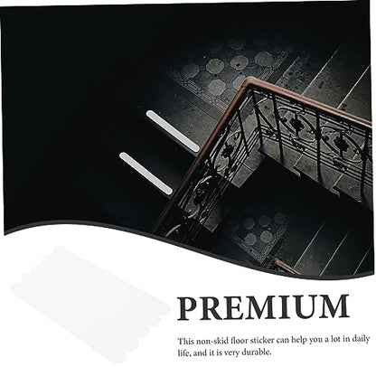 Healifty 20PCS Non-Slip Bathroom Anti-Skid Strips Waterproof Adhesive Shower Stickers for Bathtubs and Stairs High Adhesion Safety Decals to Prevent Slips in Wet Areas