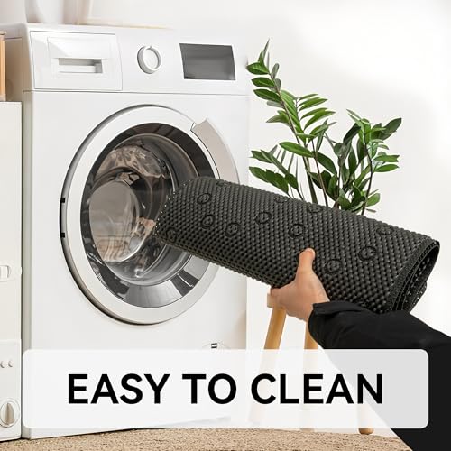 Bathtub Mat Non Slip, Soft Foam Bath Mat for Tub, Bathtub Mat with Drain Holes, Suction Cups Shower Mat (Black, 36''X17'') - color: Black